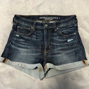 American Eagle High Waisted Jean Short
